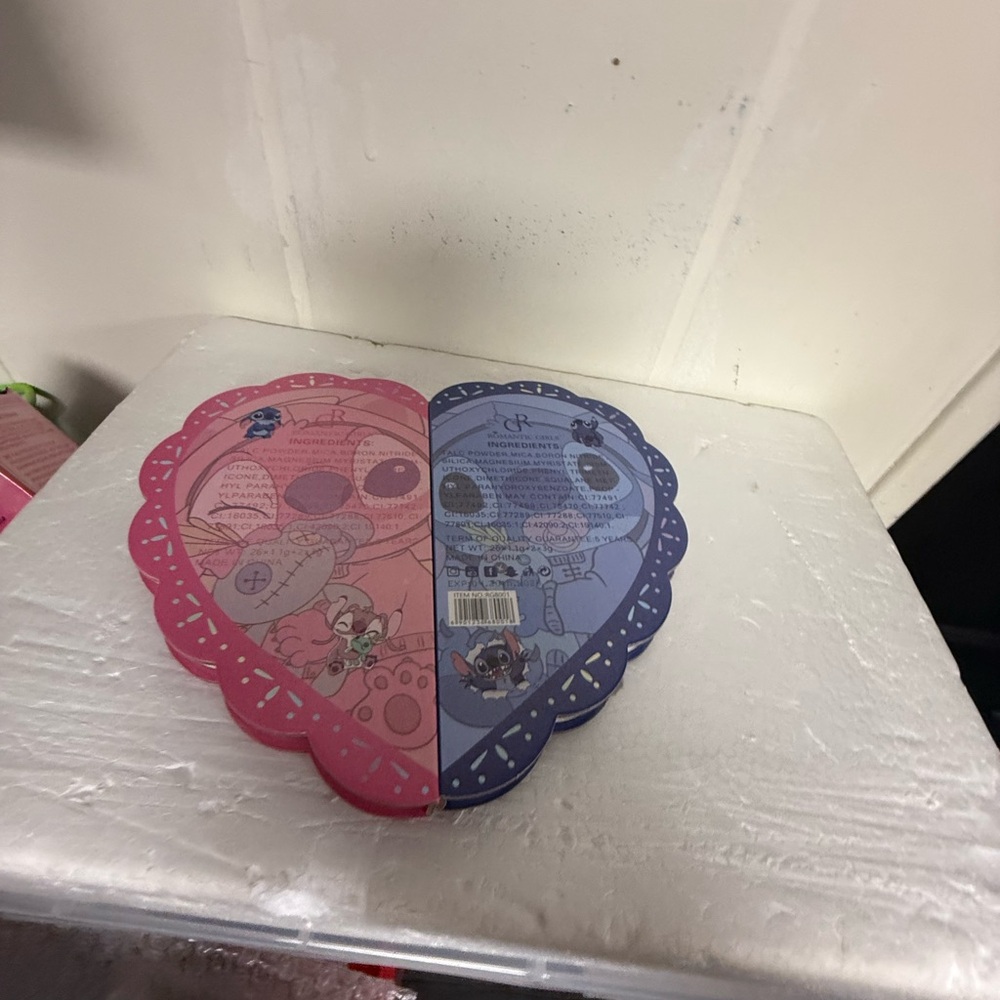 Heart-Shaped Makeup Palette